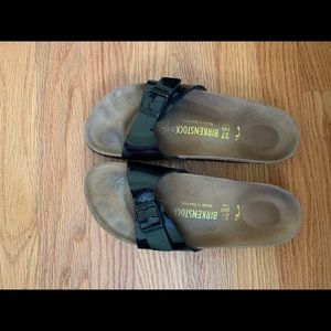 Women’s Madrid black Birkenstocks